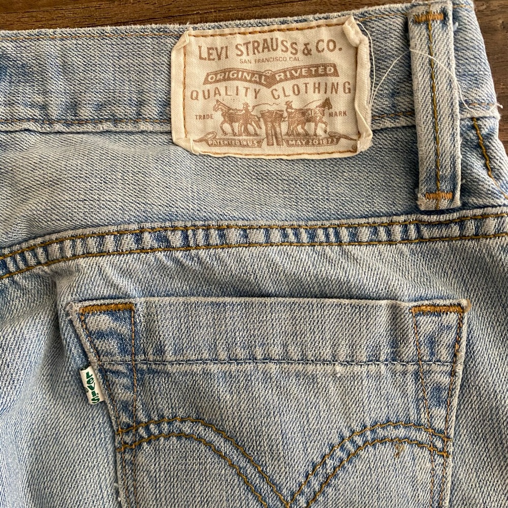 Levis Vintage Straight Jeans
